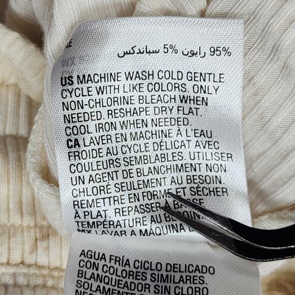 Jenni Style Not Size Pants Women 3X Tan Tie Dye Ruffle Waist Drawstring Wide Leg - Picture 7 of 13